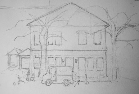 new work / sketches for scenes